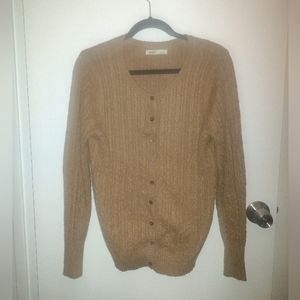 Old Navy beige cardigan size L